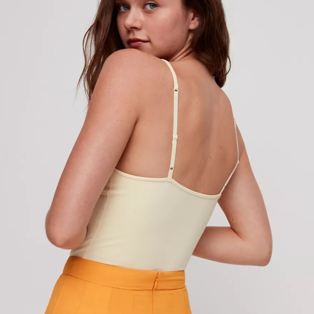 Aritzia Light Pink Sunday Best Bodysuit - Picture 3 of 5